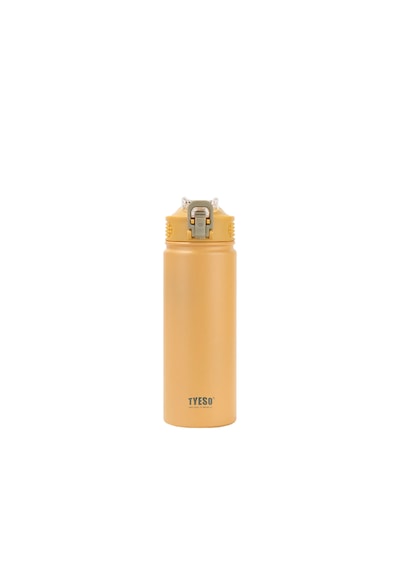 Tyeso Active Color Vakumlu Termos Paslanmaz Çelik Pipetli 600 ML Beyaz