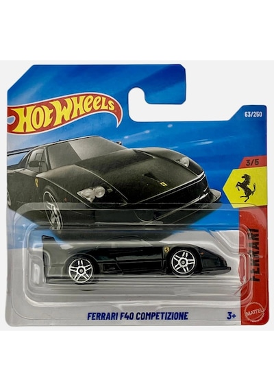 Hot Wheels Ferrari F40 Competizione Jjj31 Çok Renkli