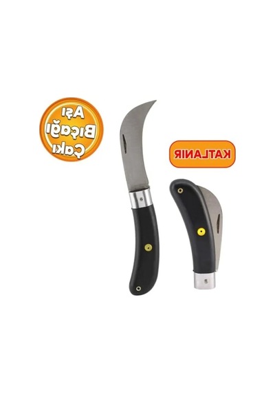 Ağaç Dal Aşılama Seti - 4 Parça Plastik Saplı Bıçak, Soğuk Aşı Macunu, Şeffaf Bant -