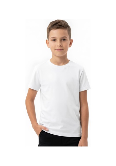 Modanıno Erkek Çocuk 2'li Geniş Kalıp Basic T-shirt 6-14 Yaş 12690ds Siyah