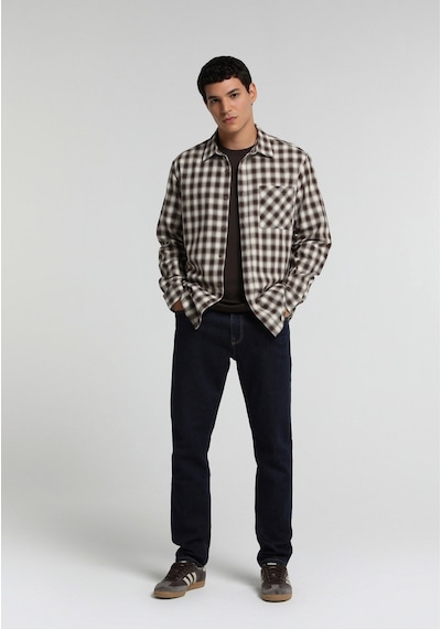 Colin's Colins Regular Fit Shirt Neck Kareli Erkek Kahverengi Uzun Kol Gömlek Cl1080596 Q1.v1 Brw Colin's Colins Regular Fit Shirt Neck Kareli Erkek Kahverengi Uzun Kol Gömlek Cl1080596 Q1.v1 Brw