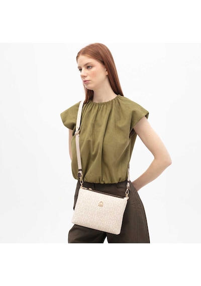 Bej-kahve Çapraz Çanta Kadın United Colors Of Benetton Bnt 1800 Benetton