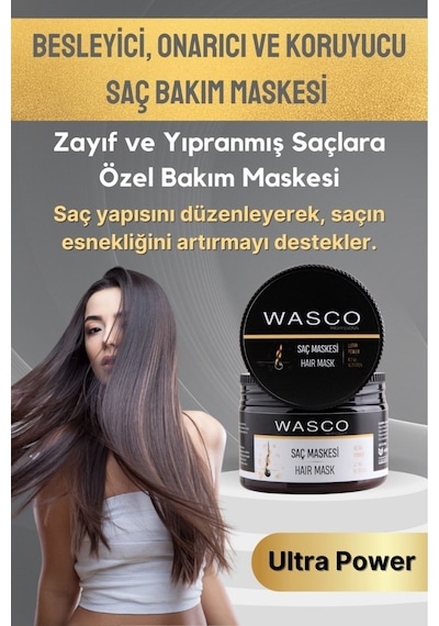Professıonal Besleyici, Onarıcı Ve Koruyucu Saç Bakım Maskesi