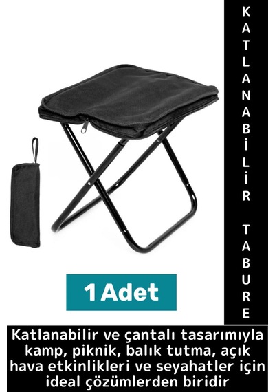 Premium Seyahat Kamp Piknik Balık Outdoor Dayanıklı Gövde Hafif Çanta Boy Katlanabilir Çanta Tabure Çok Renkli