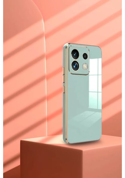 Newface Xiaomi Poco M6 Pro 4g Kılıf Volet Silikon - Siyah Mavi