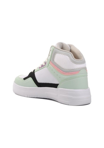 Walkway Berry Hi Beyaz-su Yeşili Bağcıklı Unisex Hi Sneaker 001