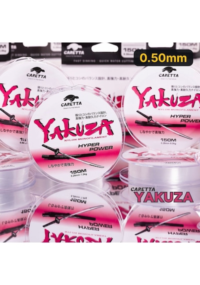 Caretta Yakuza 150 Mt Monofilement Misina 0.50mm