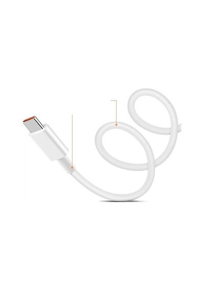 Xiaomi Type-c Android Uyumlu Turbo Hızlı Şarj Kablosu 33w 6a Redmi K30 K40 Pro X3 Poco Mi 11 10 Pro