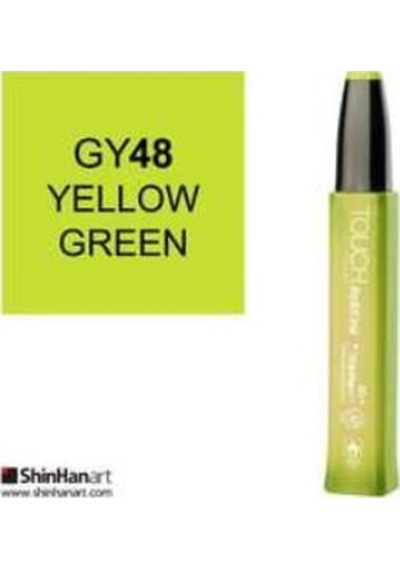 Touch Twin Marker Refill Ink 20Ml Gy48 Yellow Green