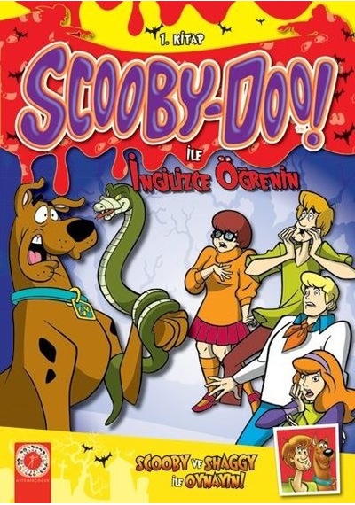 Scooby-Doo! İle İngilizce Öğrenin 1.Kitap-  Scooby ve Shaggy ile Oynayın- Artemis Çocuk
