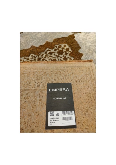 Soho Guaj 3814 Gri-gold Halı Çok Renkli