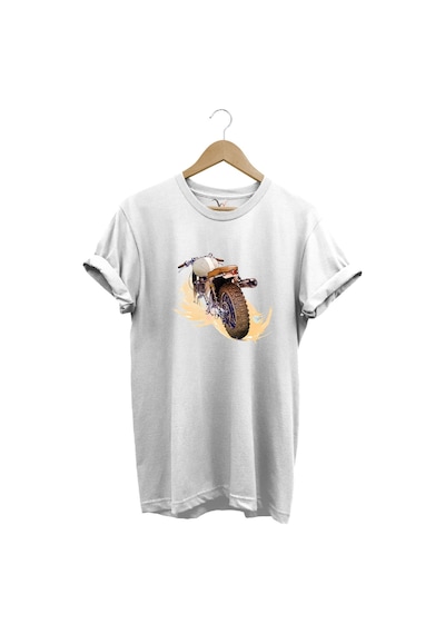 Klasik Motorsiklet Baskılı Vintage Old Motor %100 Pamuk Regular Fit Bisiklet Yaka Beyaz T-shirt Beyaz Klasik Motorsiklet Baskılı Vintage Old Motor %100 Pamuk Regular Fit Bisiklet Yaka Beyaz T-shirt Beyaz