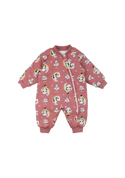 Bebegen Kız Çocuk Pembe Panda Desenli Uyku Tulumu 2.5 Tog Çok Renkli