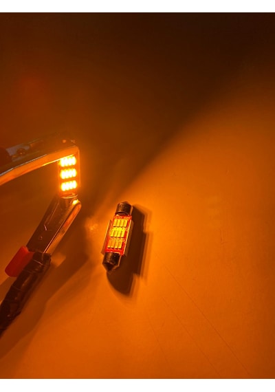 Canbus Turuncu 36mm Sofit Led Ampul Araç İçi Aydınlatma