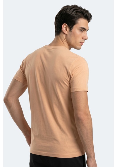 Slazenger Rıvaldo T Erkek Vizon Tişört