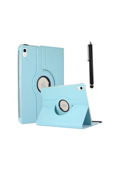 Apple Ipad Mini 6 2021 Kılıf A2567 A2568 A2569 Uyumlu 360 Dönerli Tablet Kılıfı + Kalem Kapaklı Kılıf
