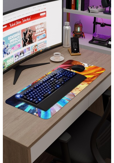Fairy Tail Anime V3 - 70x30 Xl Gaming Kauçuk Kaymaz Taban Mouse Pad Fare Altlığı
