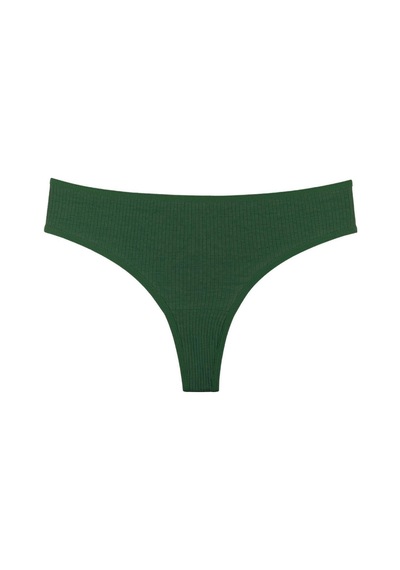 Sensu Kadın Fitilli Brazilian Tanga 7'li Paket Set Karışık