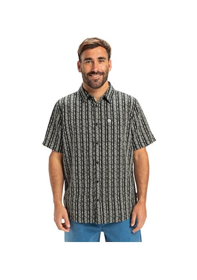 Quiksilver Street Way Ss Erkek Günlük Gömlek Eqywt04608-blsw Siyah Siyah