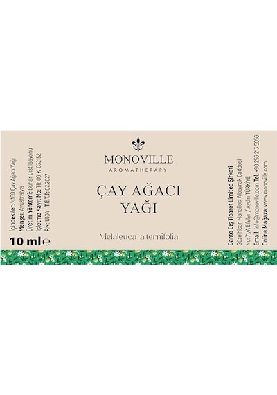 Çay Ağacı Uçucu Yağı 10 Ml%100 Saf Ve Doğal Tea Tree Essaantial Oil 0.75 LT - 2.5 LT - 12 KG