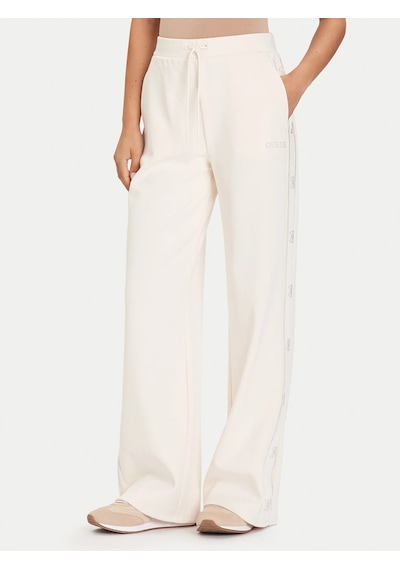 Guess Octavia Kadın Aktif Palazzo Fit Kadın Eşofman Altı V5bb12kcx22 Ekru