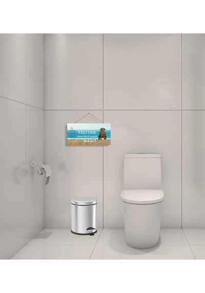 Noksi Pedallı Çöp Kovası Krom 5 Lt Çok Renkli