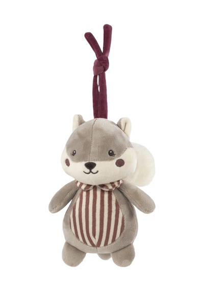 Pasito A Pasito Cherry Müzikli Sincap Peluş Strips Çok Renkli