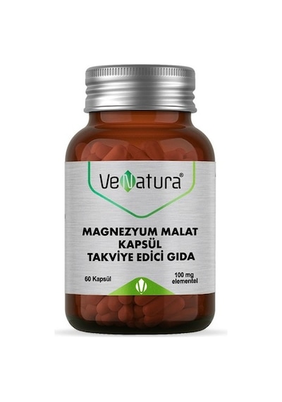 Venatura Magnezyum Malat 60 Kaps