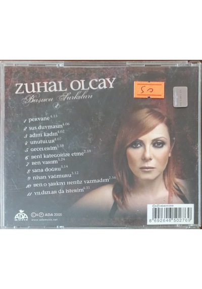 Plak Değildir Cd Dir Cd Zuhal Olcay Başucu Şarkıları 2 Cd