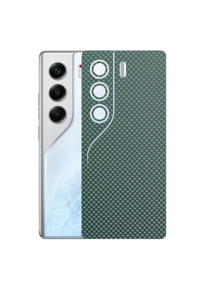 Kapps Tecno Camon 40 İle Uyumlu Fiber Serisi Premium Arka Kapak Kaplama Kenarlar Yoktur 31682401