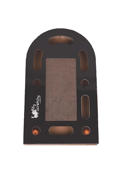 M-pets My Scratchy Tenneessee Kedi Tırmalama Kartonu Siyah 50x30x6 Cm 244-54020.01