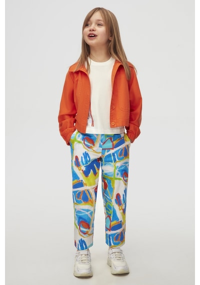 Nk Kids 58529 Kız Çocuk Mavi Confetti Pantolon Mavi
