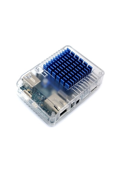 Odroıd-xu4 İçin Fan 40 X 40 X 25 Mm Tall Blue Heat Sink