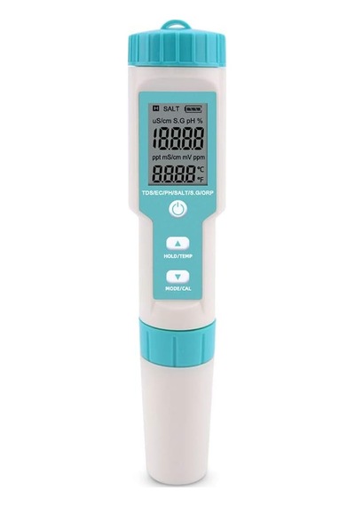 7'si 1 Arada Ph/tds/ec/orp/sg/tuz İçeriği/sıcaklık C-600