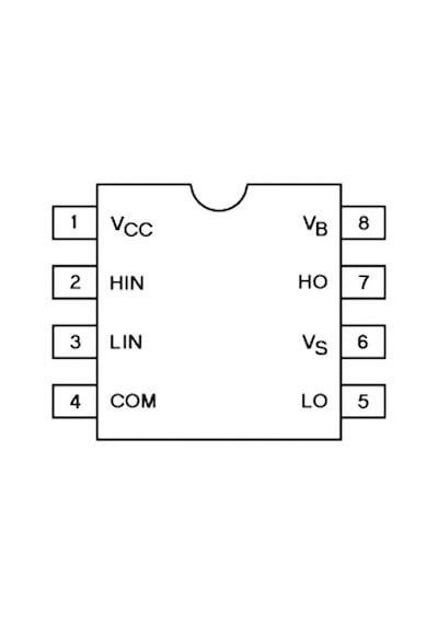 Ir2108 Smd Mosfet Sürücü Entegresi Soic-8