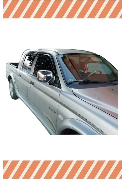 Mıtsubıshı L-200 1999-2007 Modellerine Özel 4'lü Mügen Tip Cam Rüzgarlığı