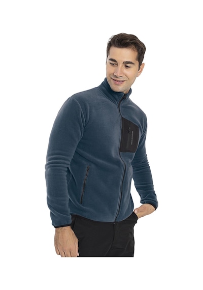 Crozwise Tam Fermuarlı Erkek Polar Sweat Shirt 001