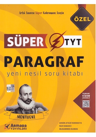 Armada Tyt Paragraf Süper Yeni Nesil Soru Kitabı