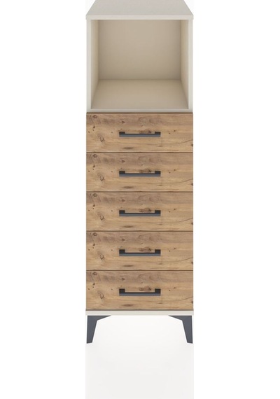 Hyperion Dolap Tek Raflı 5 Çekmeceli 44x44x134 Aytaşı-çam Aytaşı Hyperion Dolap Tek Raflı 5 Çekmeceli 44x44x134 Aytaşı-çam Aytaşı
