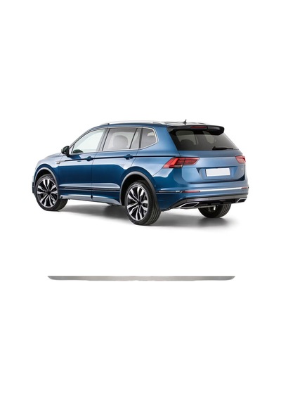 Volkswagen Tiguan Uyumlu 2016 Ve Üzeri Krom Bagaj Alt Çıtası Paslanmaz Çelik