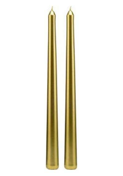 10 ADET GOLD CANDLESTICK GOLD ŞAMDAN MUMU SARI MUM PARLAK GOLD ŞAMDAN MUMU MASA MUMU KALIN UZUN MUM