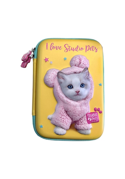 Studio Pets Pt-7785 Eva Kalem Çantas Köpekli-pembe Çok Renkli