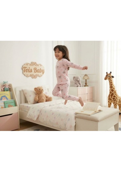 Tois Baby Kız Çocuk Pijama Takımı Pembe