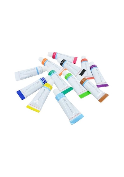Faber-Castell 12 Renk Guaj Boya