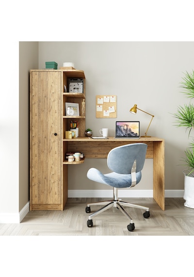 Roma Raflı Çalışma Masası , Çalışma Ofis Masası Sol Atlantik Çam Roma Raflı Çalışma Masası , Çalışma Ofis Masası Sol Atlantik Çam