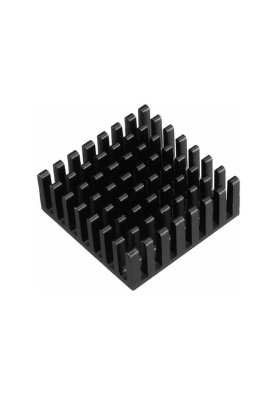 25mmx25mmx10mm Alüminyum Soğutucu Pasif Isı Emici Radyatör Peltier Led Elektronik Devre Entegre Vga