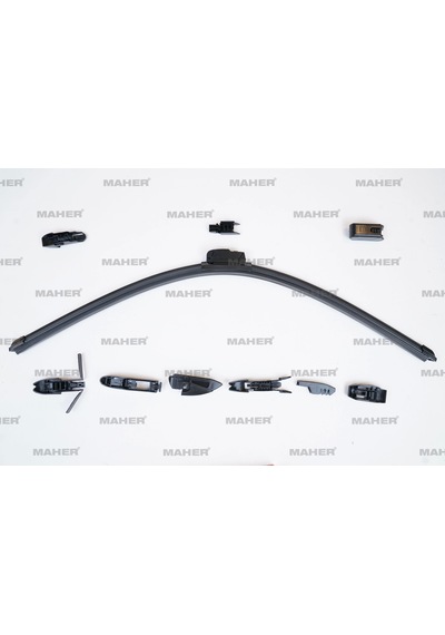 Silecek Süpürgesi Tek Tip Üniversal 10 Aparatlı 26 Muz 650mm