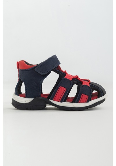 Mnpc Unisex Lacivert Deri Ortopedik Outdoor Çocuk Sandalet Lacivert (531051796) Lacivert