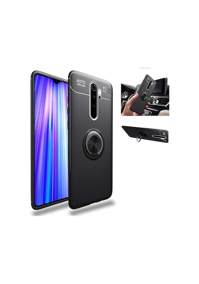 Oppo A9 2020 Yüzüklü Standli Manyetikli Kamera Korumali Kilif 409814059