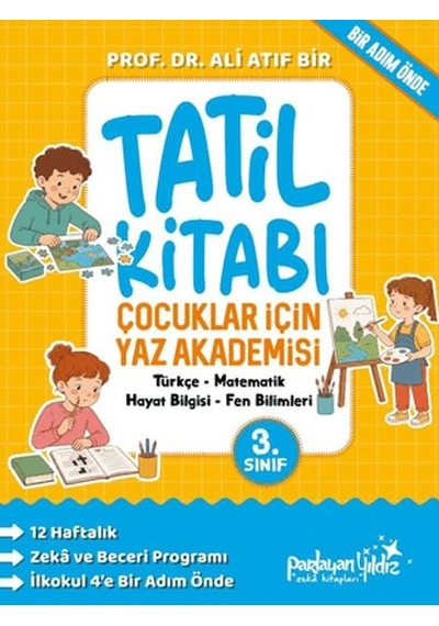 Çuklar İçin Yaz Akademisi 3. Sınıf Tatil Kitabı